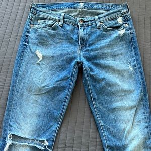 7 For All Mankind - the Skinny Jeans 29